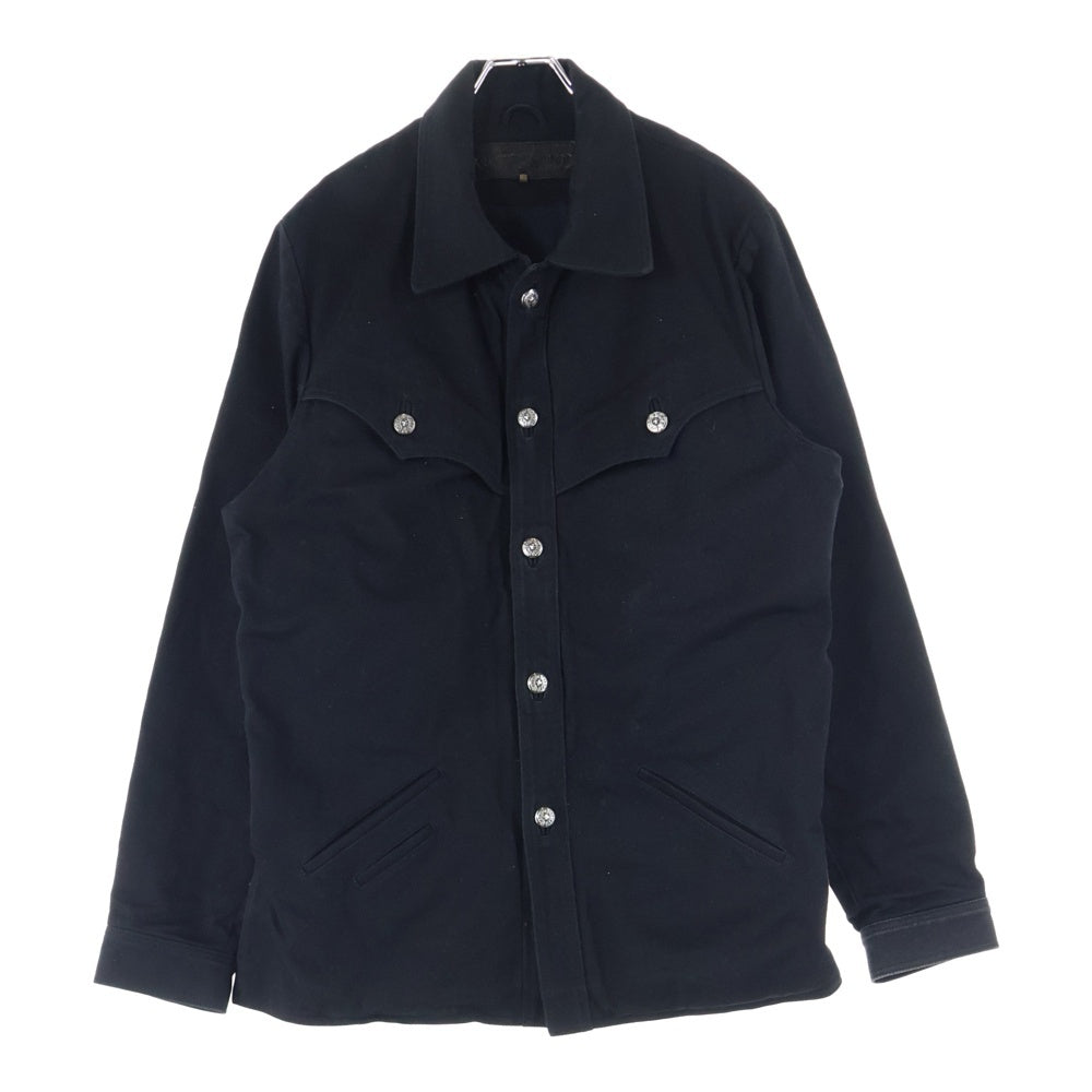 CHROME HEARTS(クロムハーツ) OLD DENIM CLASSIC JEAN オールド バックフレアニーウエスタンデニムジャケット ブラック