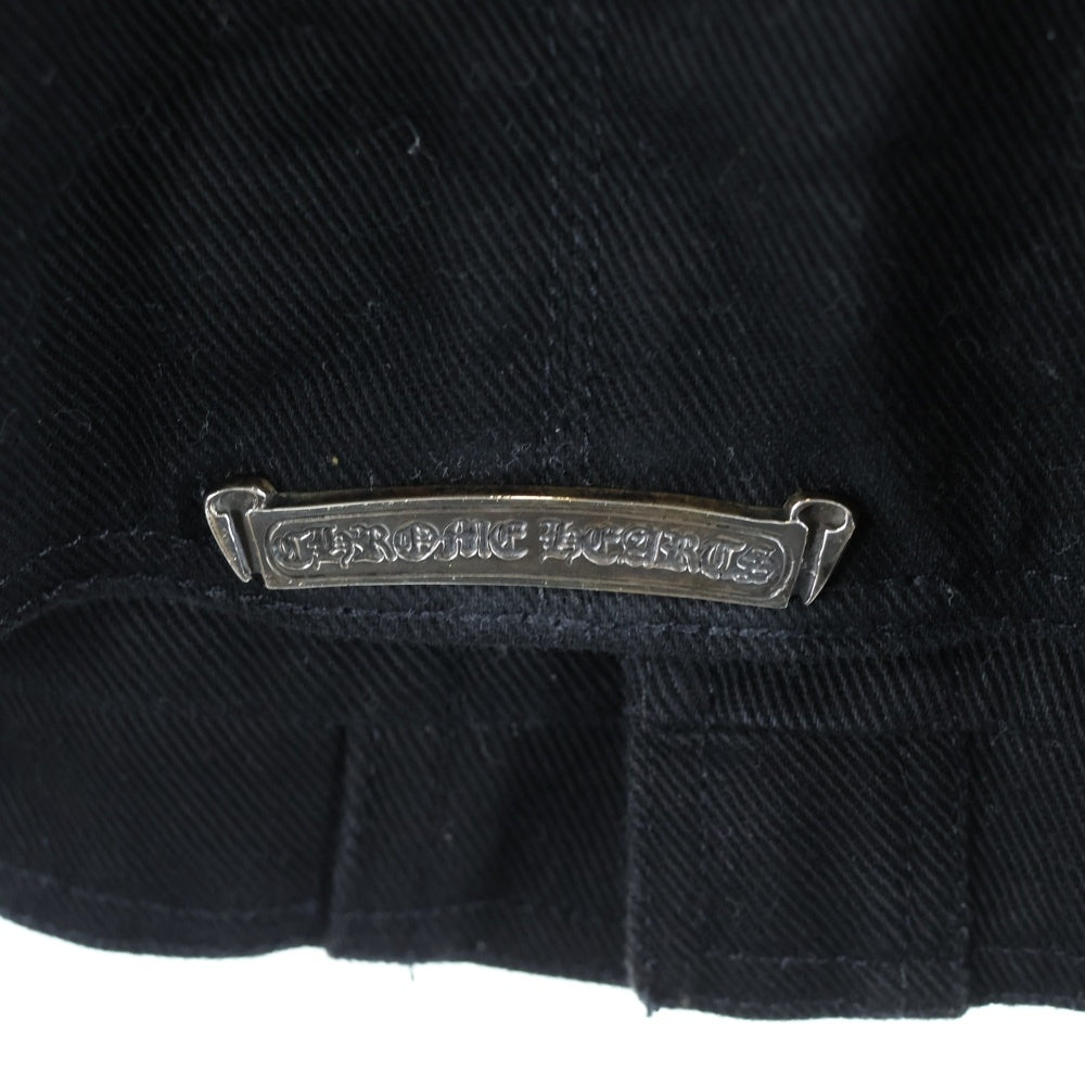 CHROME HEARTS(クロムハーツ) OLD DENIM CLASSIC JEAN オールド バックフレアニーウエスタンデニムジャケット ブラック
