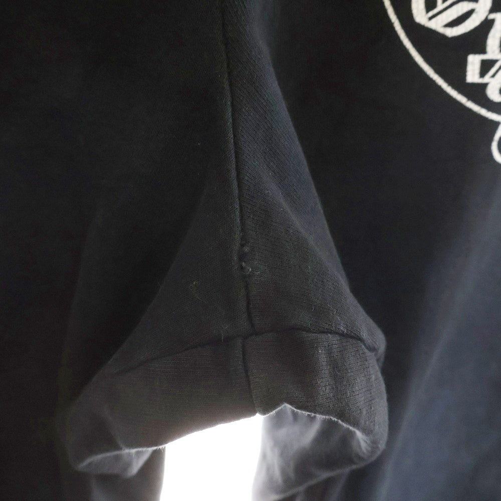 CHROME HEARTS(クロムハーツ) ×The Rolling Stones Lip And Tongue ザローリングストーンズ リップアンドタン フローラルプリントスウェットパンツ ブラック