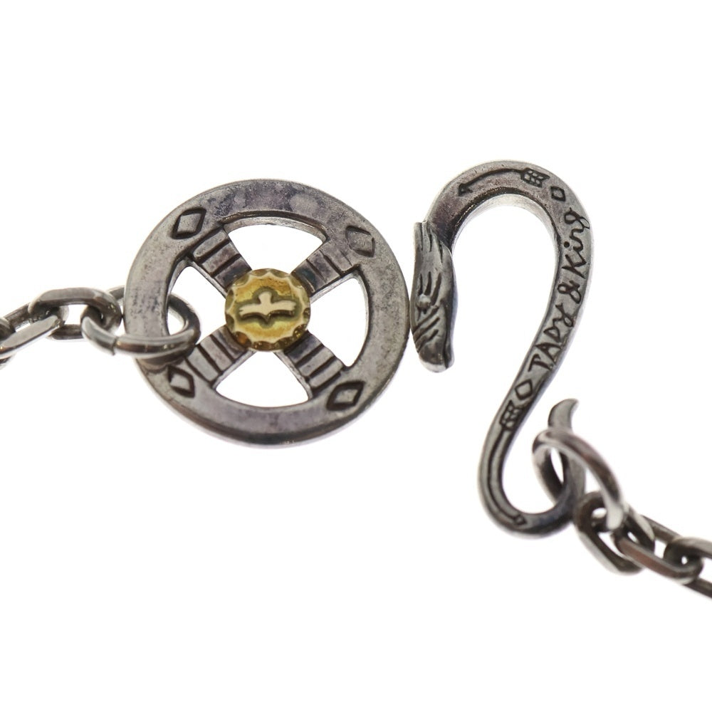 TADY & KING(タディアンドキング) ネイティブフック&レギュラーホイールK18イーグル付きチェーン