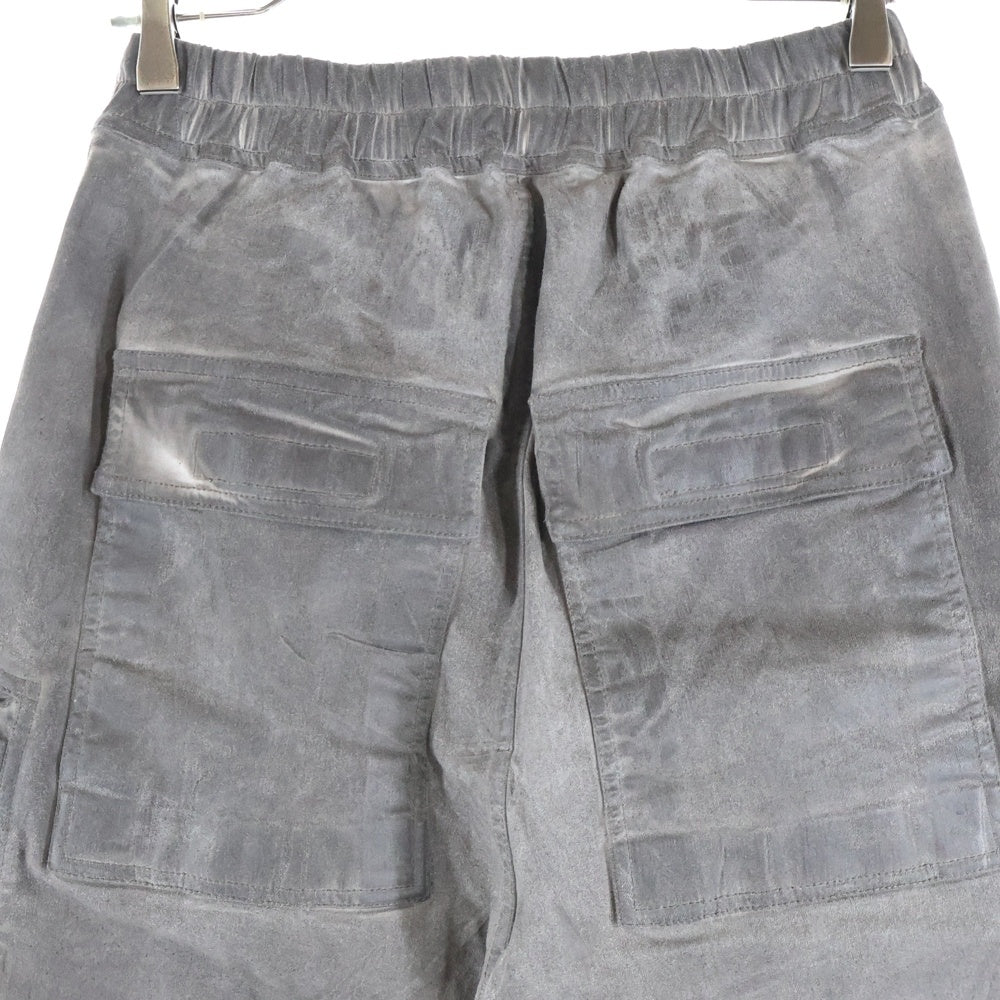 DRKSHDW(ダークシャドウ) 25SS DOUBLE CARGO JUMBO BELAS ダブルカーゴジャンボベラカーゴパンツ ダークダスト DU01E3398-SCF グレー
