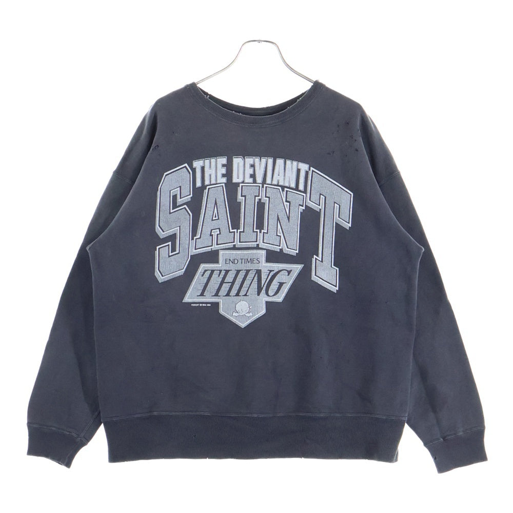 セントマイケル25SS SAINT CRW-N SWEAT SAINT MICHAEL(セントマイケル) 25SS CRW-N SWEAT THE DEVIANT
