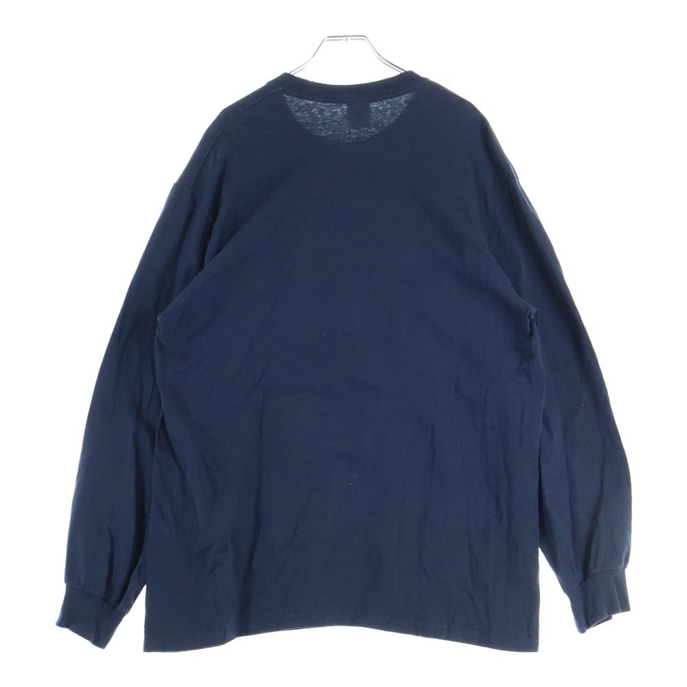 SUPREME(シュプリーム) 20AW Box Logo L/S Tee ボックスロゴ クルーネック ロングスリーブ 長袖Tシャツ ネイビー