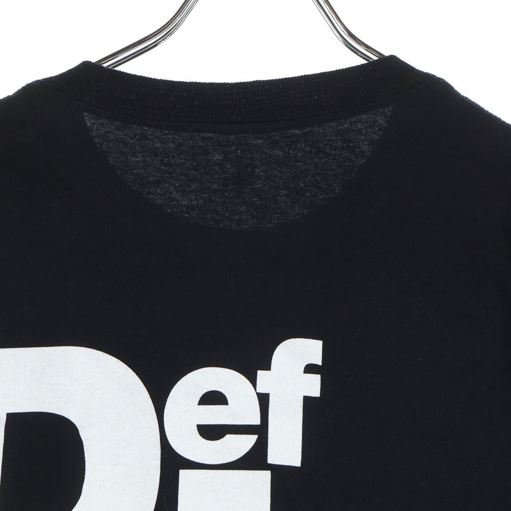 KITH(キス) ×Def Jam Recordings デフジャム 35周年モデル マンデープログラム プリント半袖Tシャツ ブラック