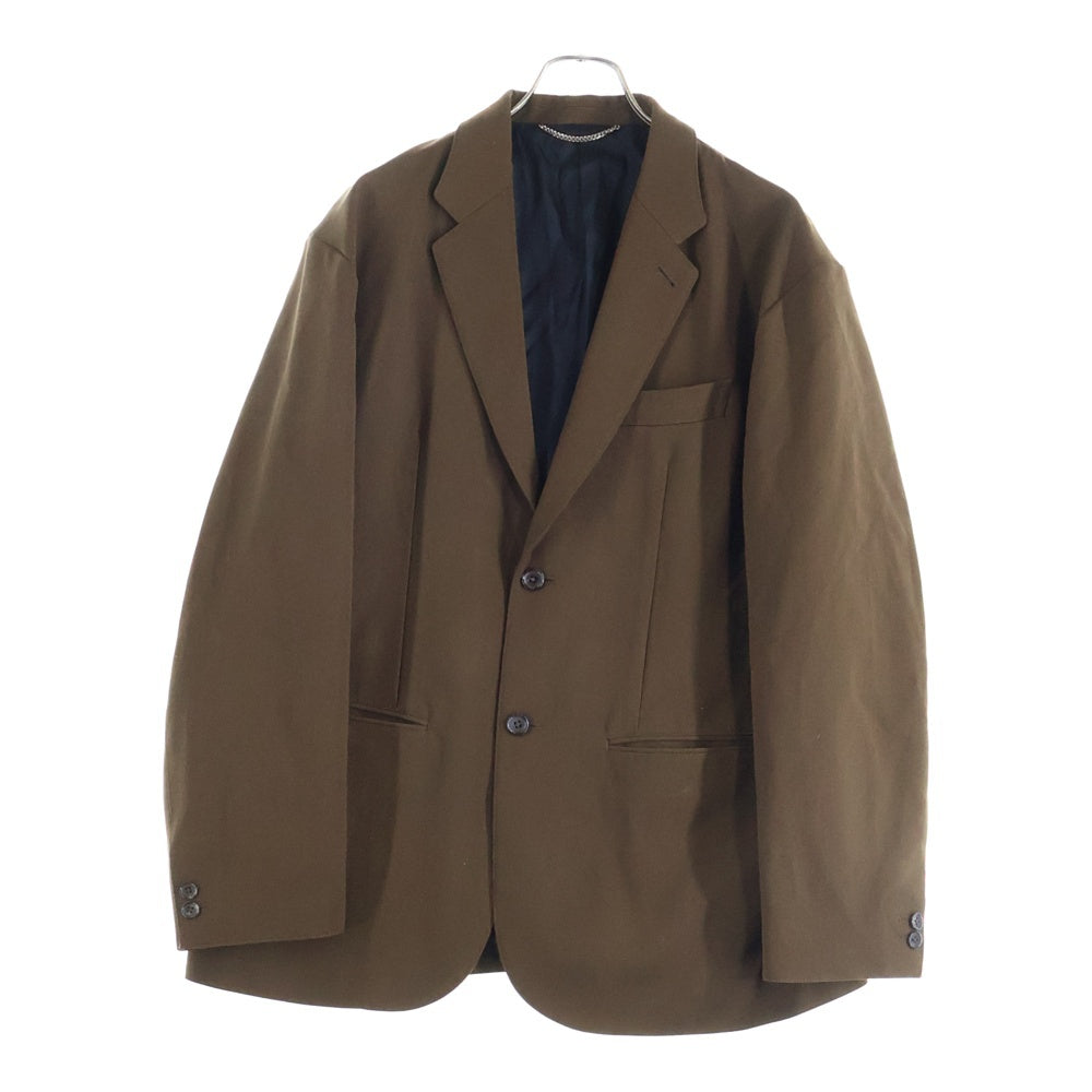 WACKO MARIA(ワコマリア) 24AW UNCONSTRUCTED JACKET テーラードジャケット ブラウン 24FWE-WMO-JK01 Lサイズ