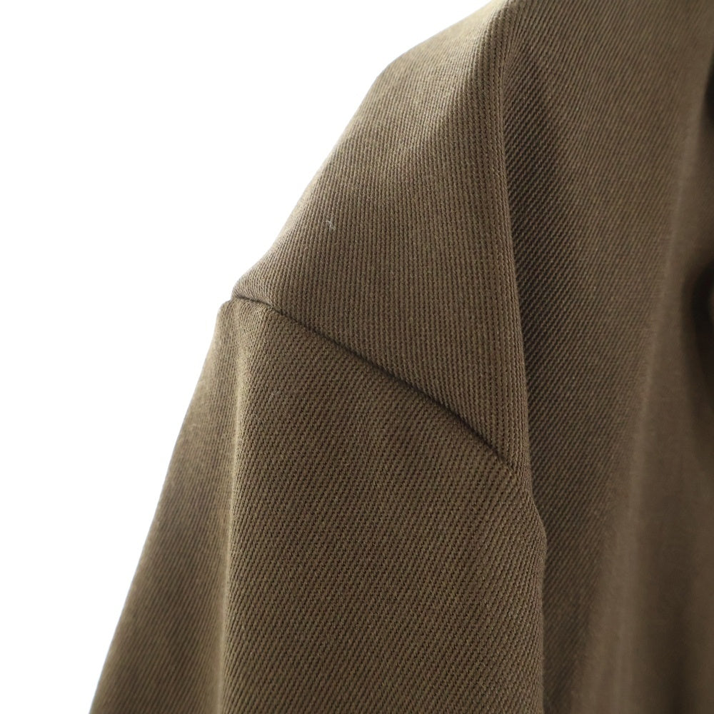 WACKO MARIA(ワコマリア) 24AW UNCONSTRUCTED JACKET テーラードジャケット ブラウン 24FWE-WMO-JK01 Lサイズ