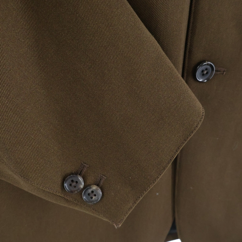 WACKO MARIA(ワコマリア) 24AW UNCONSTRUCTED JACKET テーラードジャケット ブラウン 24FWE-WMO-JK01 Lサイズ