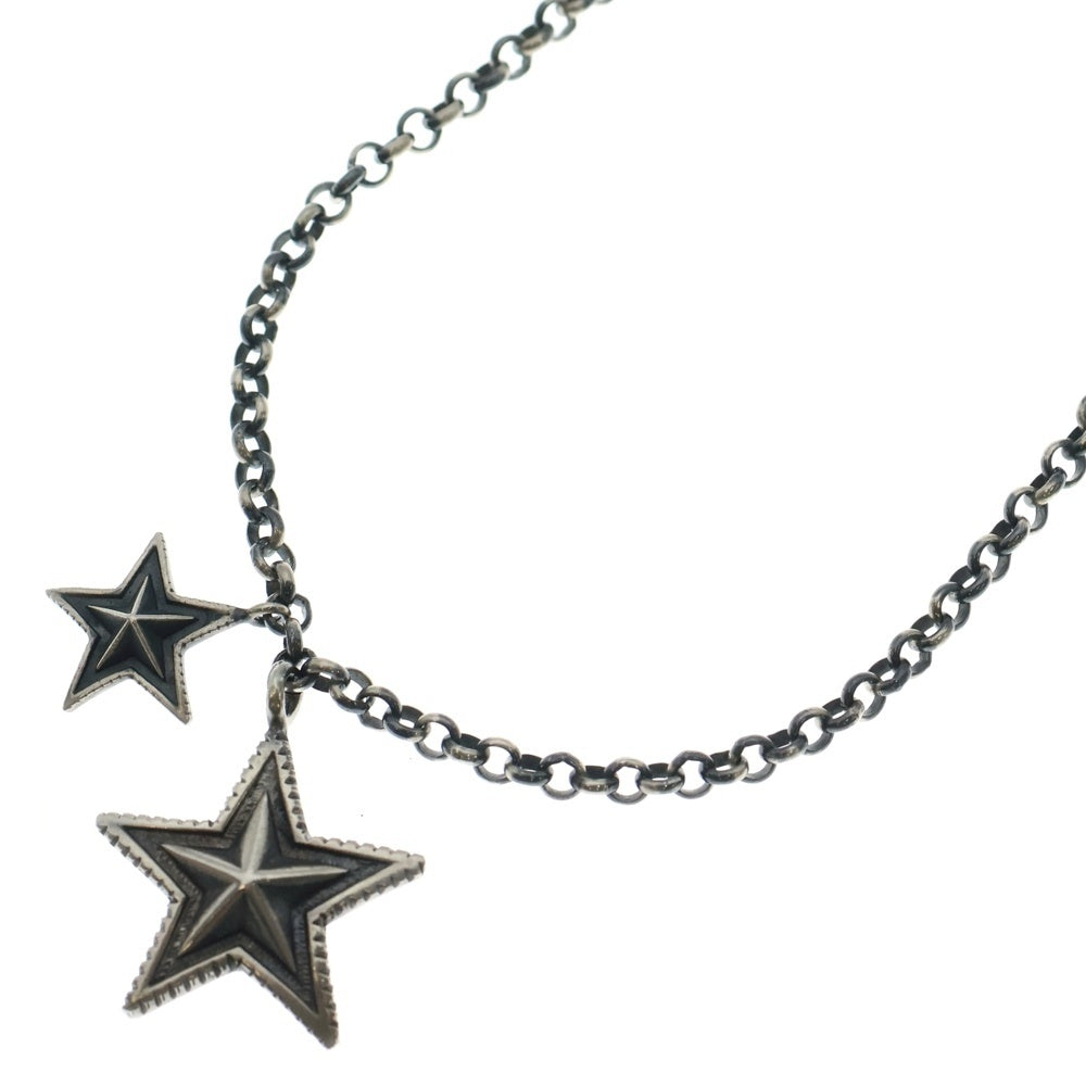 CODY SANDERSON(コディーサンダーソン) × 1PIU1UGUALE3 2スター付SVネックレス シルバー