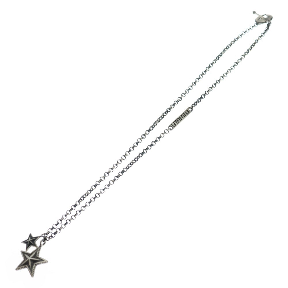 CODY SANDERSON(コディーサンダーソン) × 1PIU1UGUALE3 2スター付SVネックレス シルバー