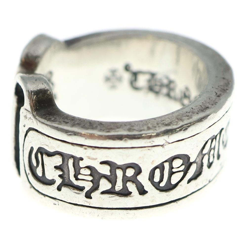 CHROME HEARTS(クロムハーツ) LG SCROLL LABEL ラージスクロールラベル リング シルバーBCA383