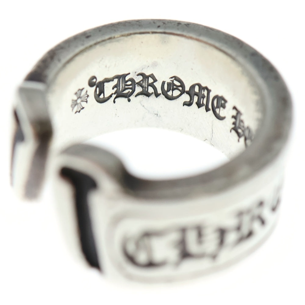 CHROME HEARTS(クロムハーツ) LG SCROLL LABEL ラージスクロールラベル リング シルバーBCA383
