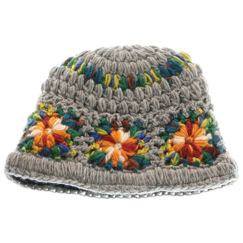 SUPREME(シュプリーム) 25SS Crochet Beanie クロシェ ビーニー ニット帽 グレー