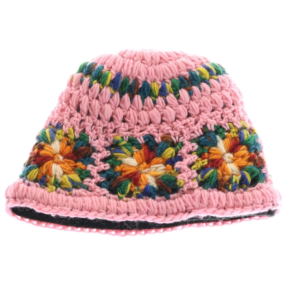 SUPREME(シュプリーム) 25SS Crochet Beanie クロシェ ビーニー ニット帽 ピンク レディース