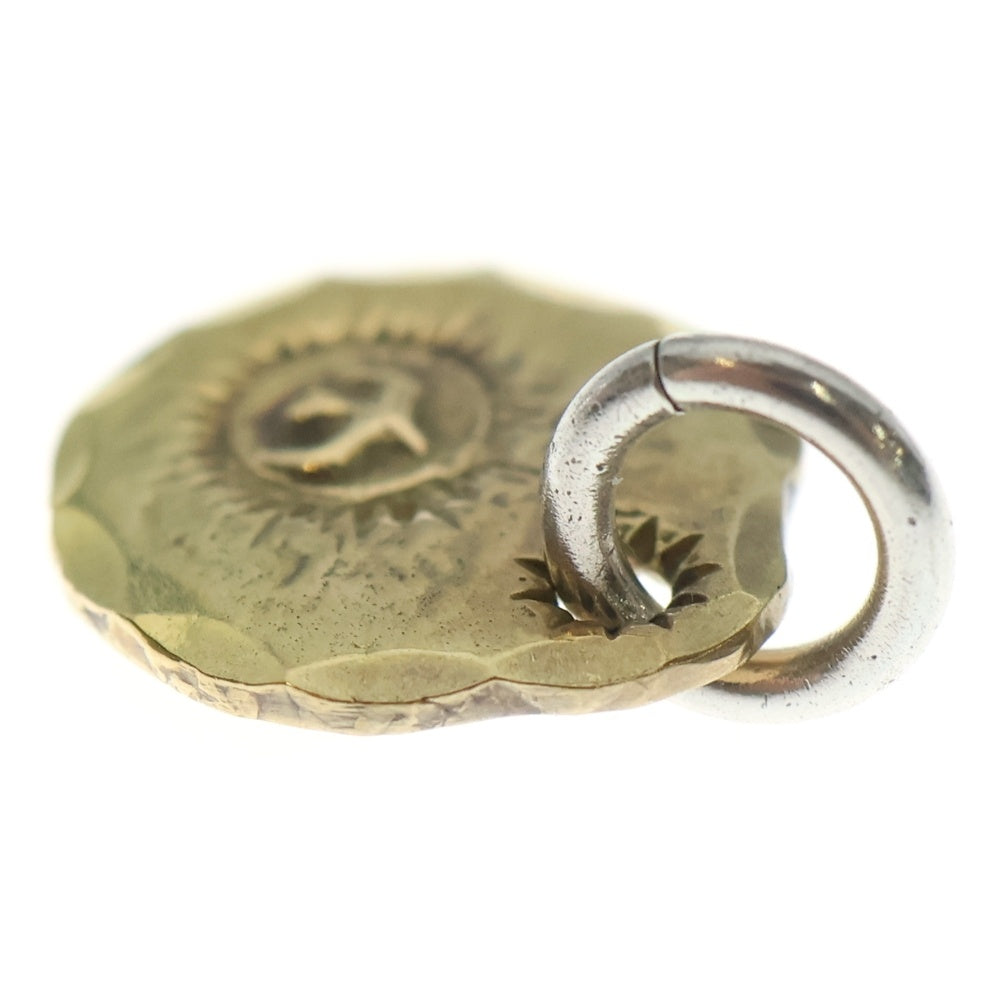 goro's(ゴローズ) 【現行】全金in太陽メタル大 ペンダントトップ ゴールド