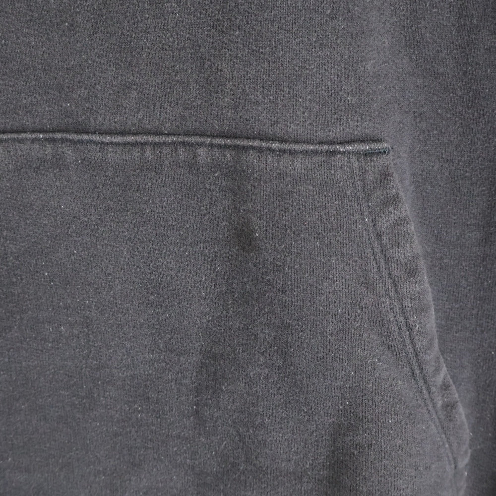 CHROME HEARTS(クロムハーツ) GRP Y NOT ワイノット ヴァーティカルロゴダガー刺繍スウェットプルオーバーパーカー フーディー グレー