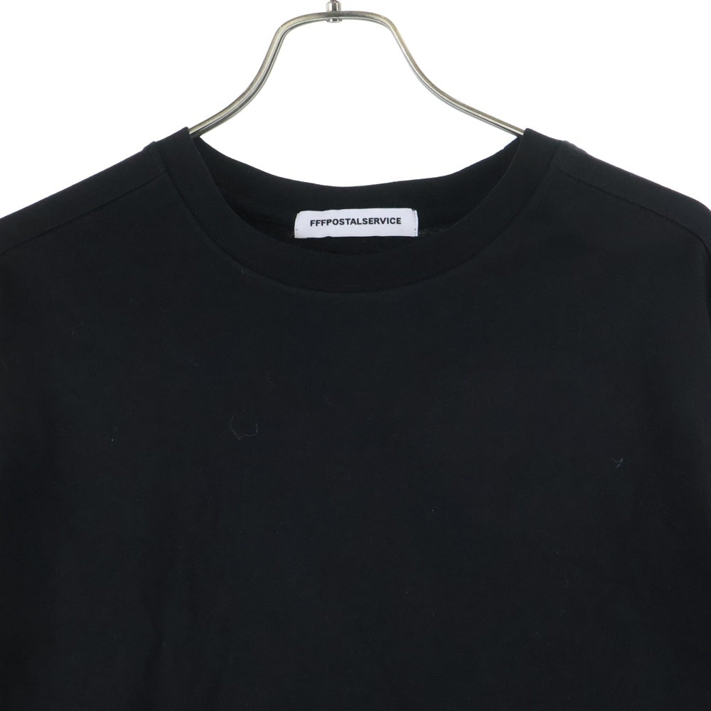 FFFPOSTALSERVICE(トリプルエフポスタルサービス) 25AW Diffraction Knit Layered L/S ディフラクションニットレイヤード長袖Tシャツ ブラック