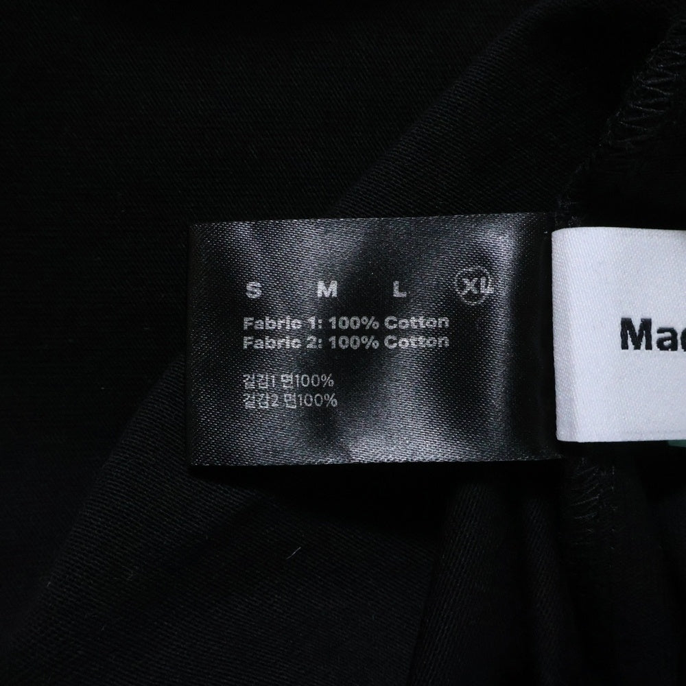 FFFPOSTALSERVICE(トリプルエフポスタルサービス) 25AW Diffraction Knit Layered L/S ディフラクションニットレイヤード長袖Tシャツ ブラック