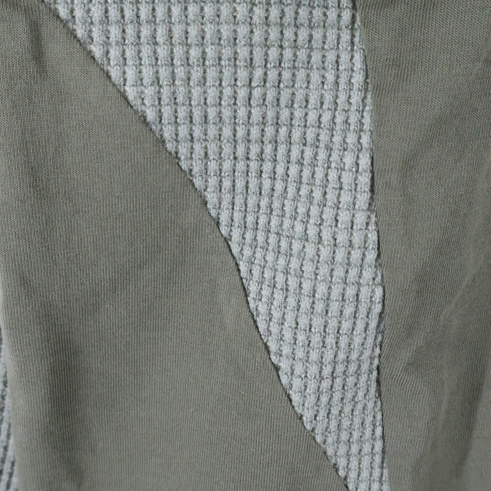 FFFPOSTALSERVICE(トリプルエフポスタルサービス) 25AW Diffraction Knit Layered L/S ディフラクションニットレイヤード長袖Tシャツ カーキ