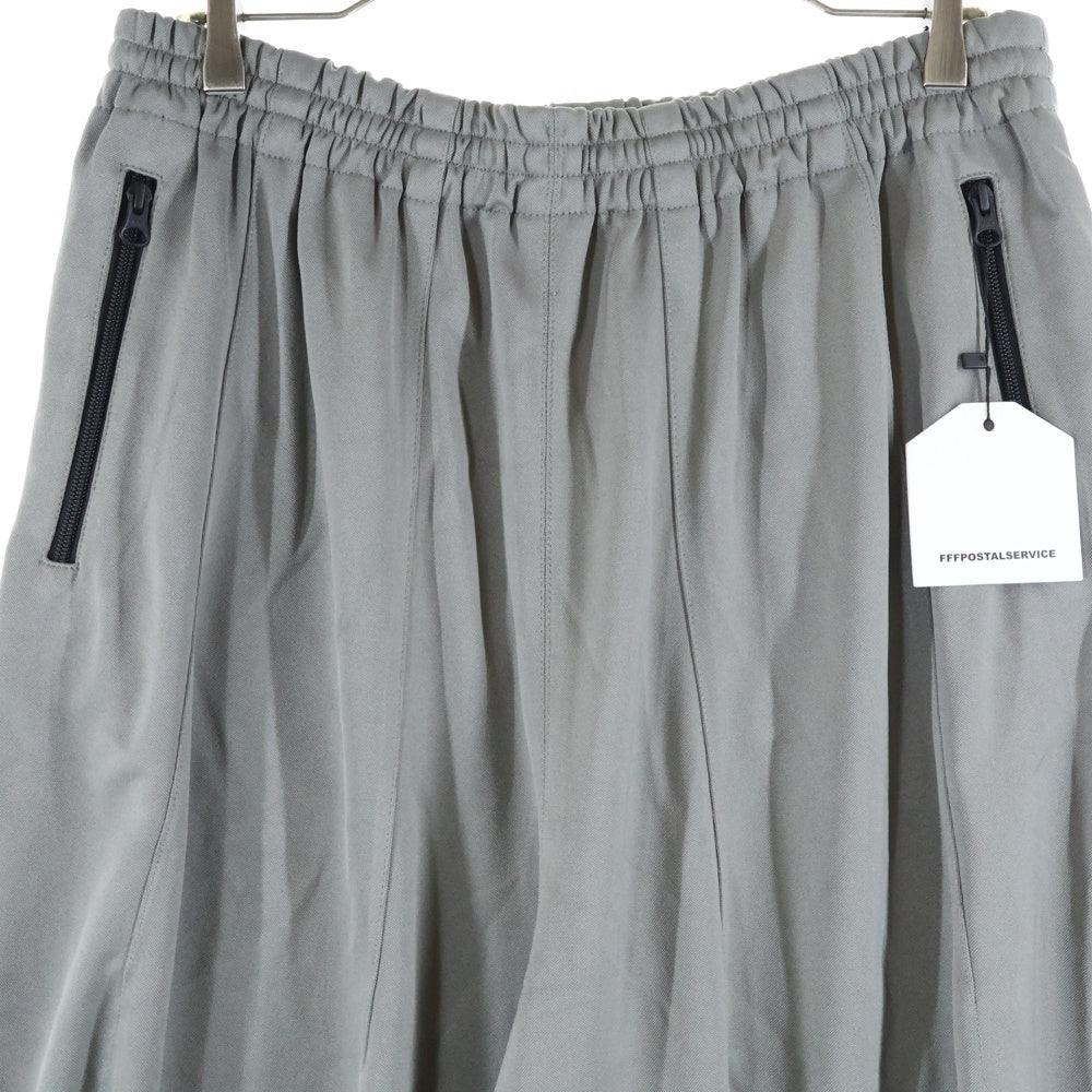 FFFPOSTALSERVICE(トリプルエフポスタルサービス) 25AW ENIGMA TRACKSUIT PANTS エニグマトラックスーツワイドパンツ グレー