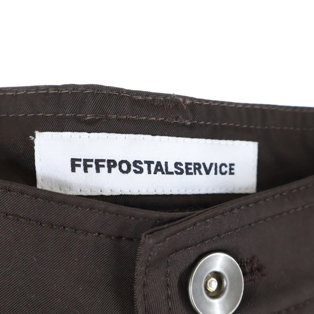 FFFPOSTALSERVICE(トリプルエフポスタルサービス) 25SS 3-WAY ZIP CARGO TROUSERS ジップカーゴトラウザーズパンツ ブラウン