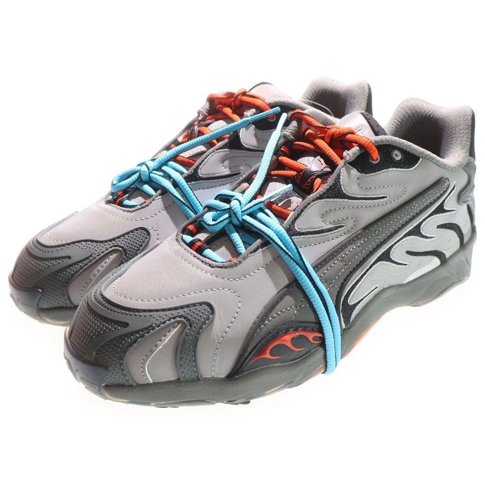 PUMA(プーマ) ×A$AP ROCKY INHALE REFLE エイサップ・ロッキー インへイル リフレ ローカットスニーカー 405383-01 グレー US9.5/27.5cm
