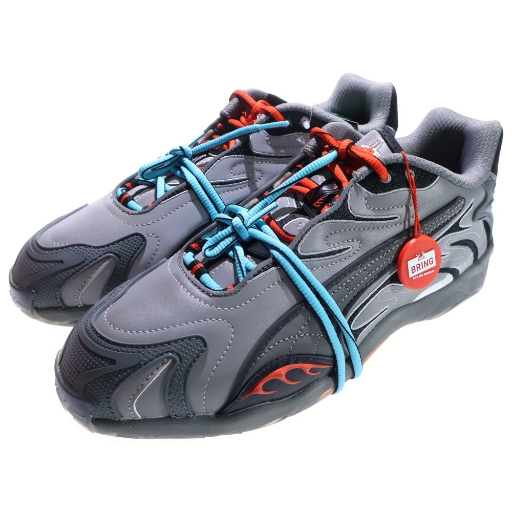 PUMA(プーマ) ×A$AP ROCKY INHALE REFLE エイサップ・ロッキー インへイル リフレ ローカットスニーカー 405383-01 グレー US9.5/27.5cm