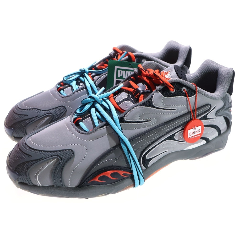 PUMA(プーマ) ×A$AP ROCKY INHALE REFLE エイサップ・ロッキー インへイル リフレ ローカットスニーカー 405383-01 グレー US9.5/27.5cm