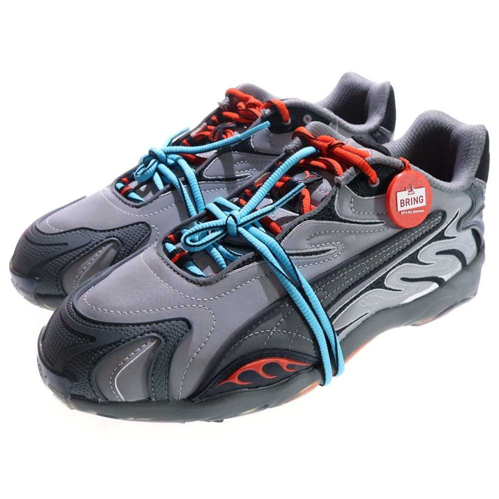PUMA(プーマ) ×A$AP ROCKY INHALE REFLE エイサップ・ロッキー インへイル リフレ ローカットスニーカー 405383-01 グレー US8.5/26.5cm