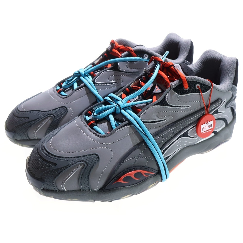 PUMA(プーマ) ×A$AP ROCKY INHALE REFLE エイサップ・ロッキー インへイル リフレ ローカットスニーカー 405383-01 グレー US10/28.0cm