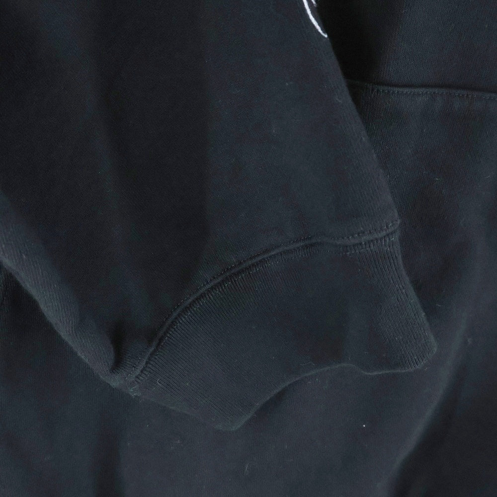 mastermind JAPAN(マスターマインドジャパン) 25AW WORLD×BETTY BOOP ワールド ベティブープ ボクシーフィットスウェットプルオーバーパーカー MW25C15-SW201 ブラック/レッド