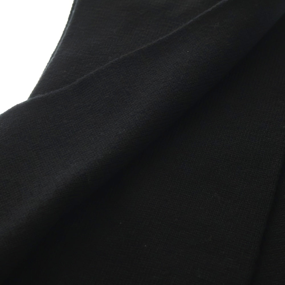 BALENCIAGA(バレンシアガ) PATCH SCARF パッチロゴスカーフ マフラー 822860 ブラック