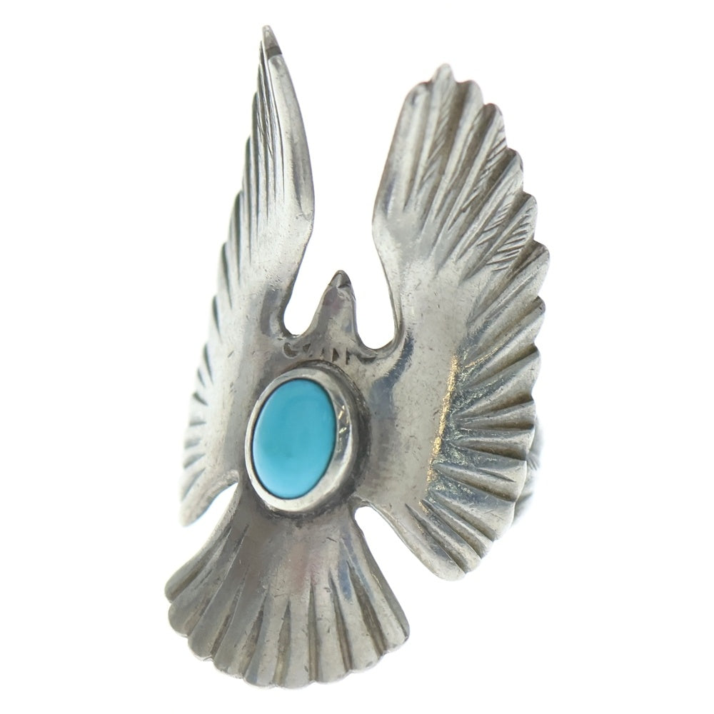 goro's(ゴローズ) ターコイズイーグルリング シルバー/ゴールド BGA137