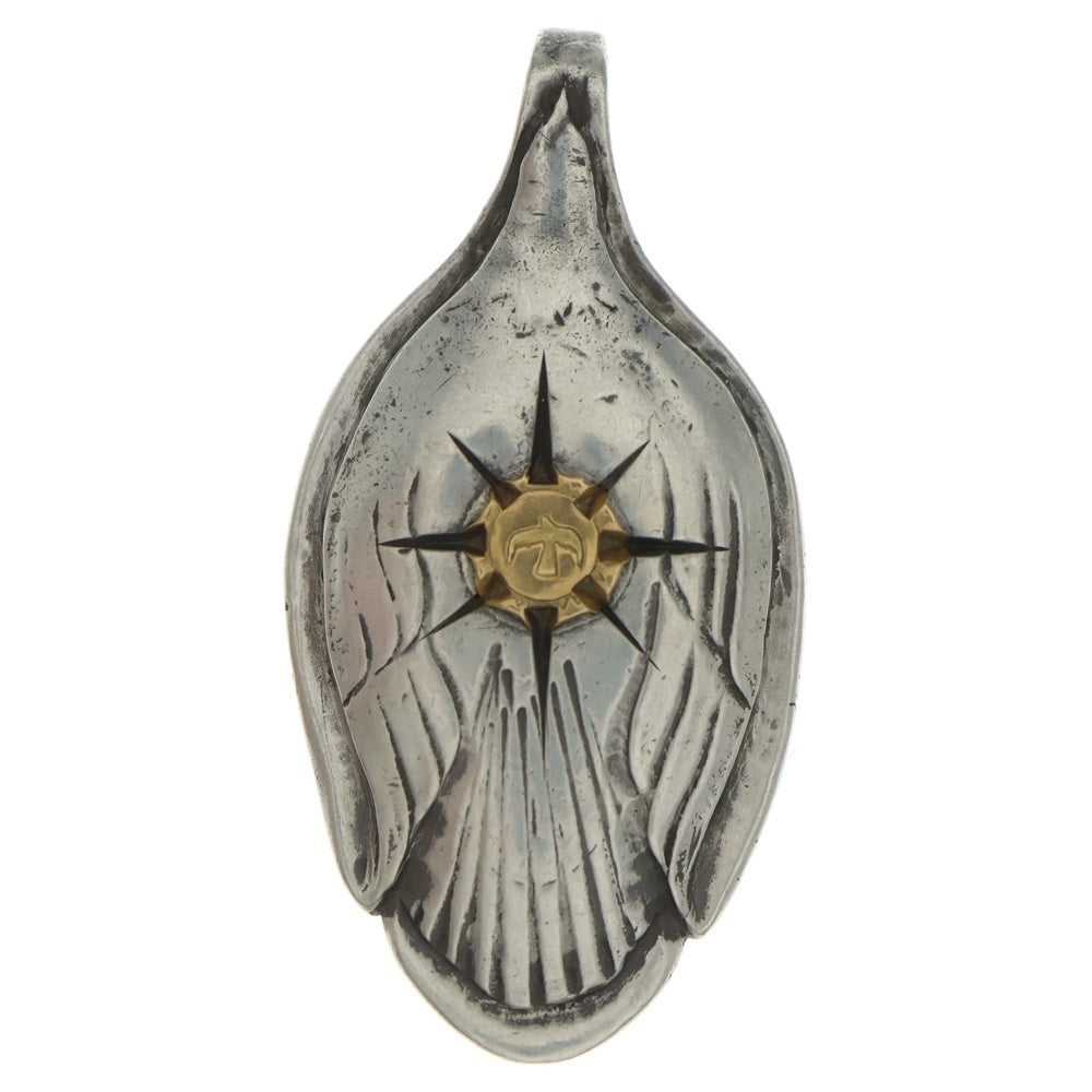 goro's(ゴローズ) K18付きスプーン ペンダントトップ シルバー/ゴールド BGA169