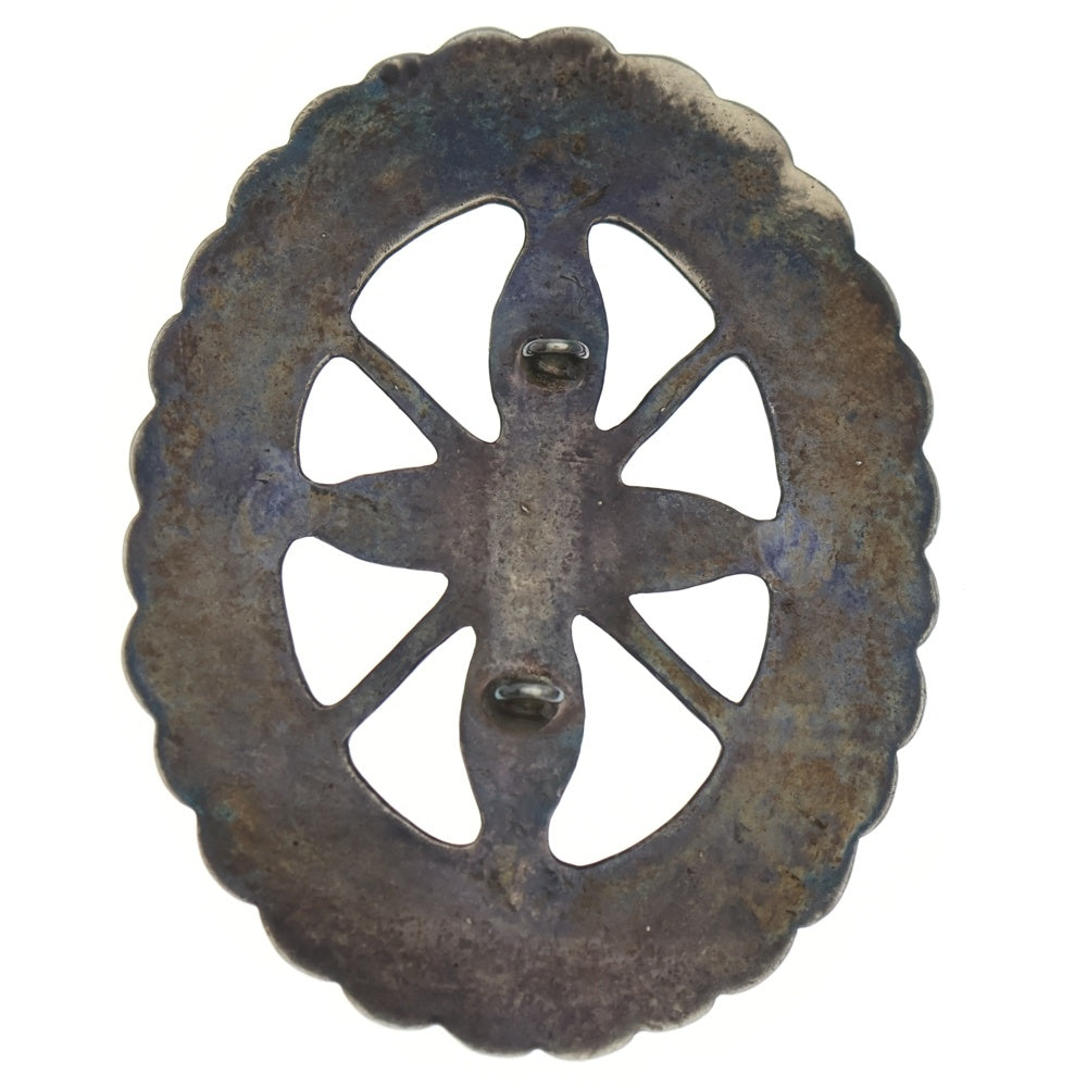 goro's(ゴローズ) K18付き特大風車コンチョ シルバー/ゴールド BGA230