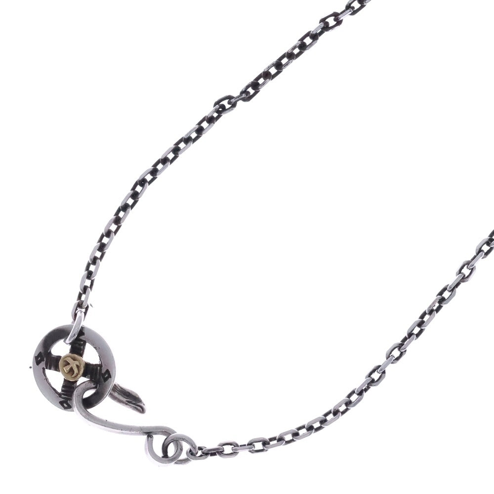 goro's(ゴローズ) メタル付きホイール細角チェーン ネックレスチェーン BGA086