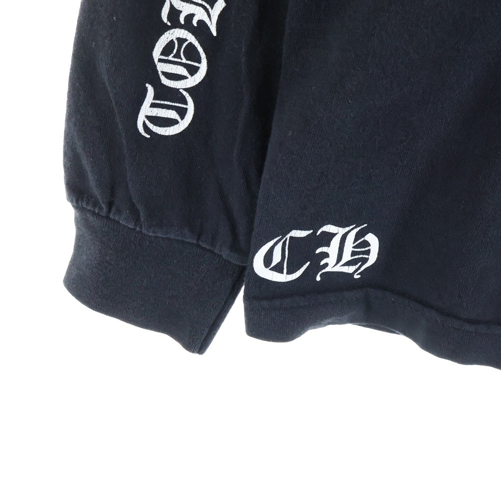 CHROME HEARTS(クロムハーツ) CH PLUS LS TOKYO Limited 東京限定 CHプラスプリントポケット長袖Tシャツ ブラック