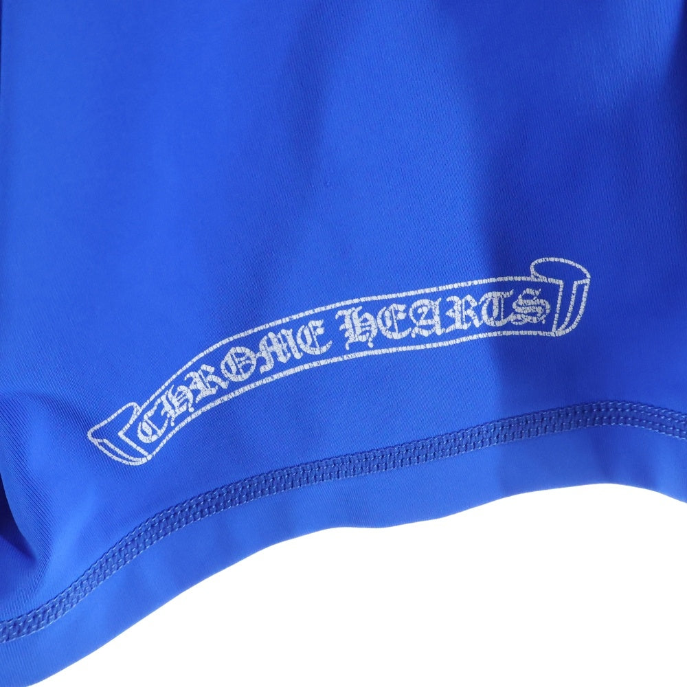 CHROME HEARTS(クロムハーツ) LASH GUARD ホースシュープリントラッシュガード長袖Tシャツ ブルー