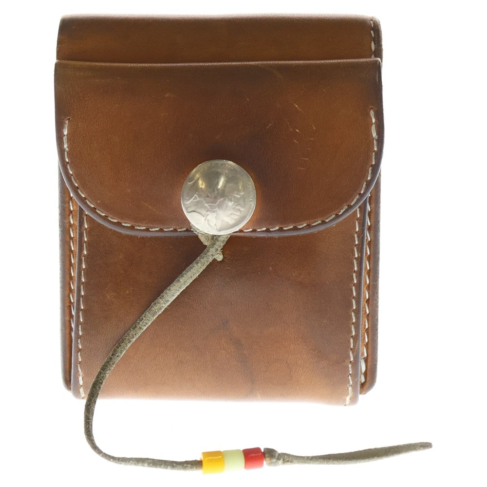 goro's(ゴローズ) 二つ折り レザーウォレット 財布 ブラウン