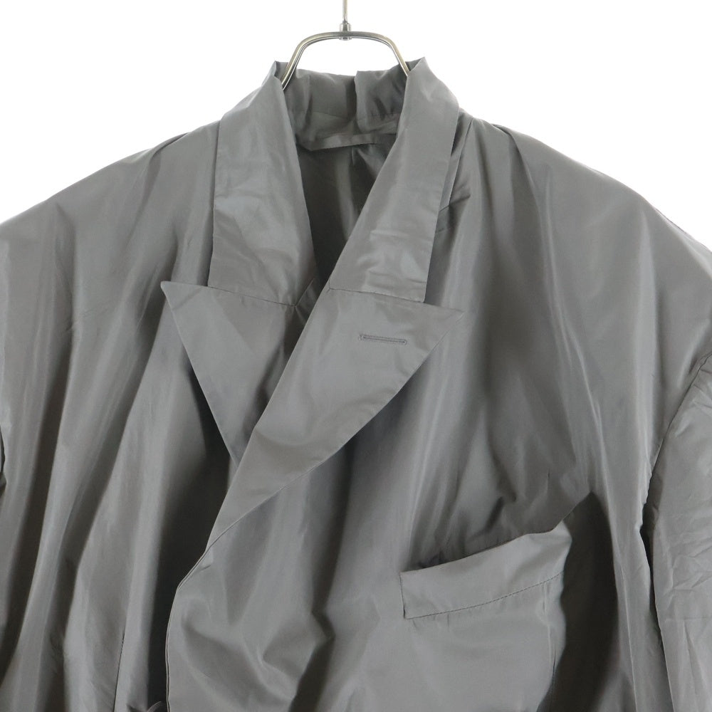 BALENCIAGA(バレンシアガ) 23SS Packable Jacket ダブルブレストパッカブルジャケット 720043 TMO05 グレー