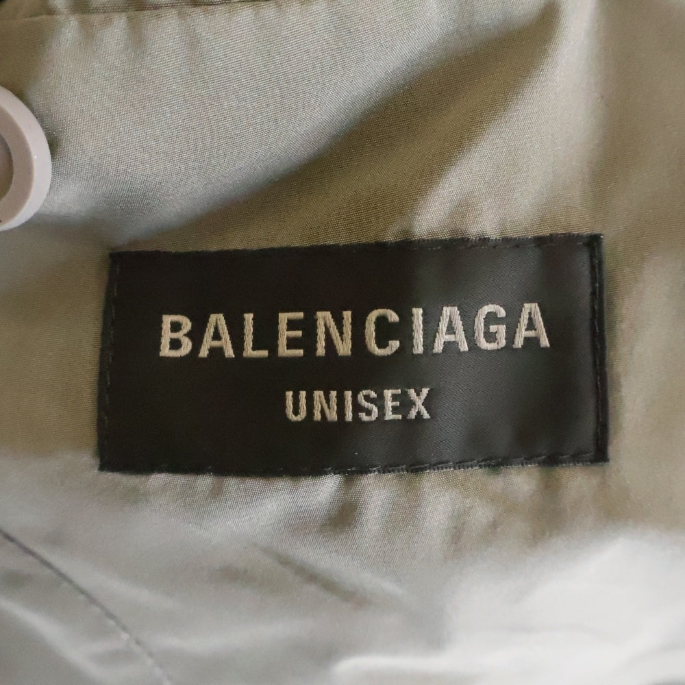 BALENCIAGA(バレンシアガ) 23SS Packable Jacket ダブルブレストパッカブルジャケット 720043 TMO05 グレー