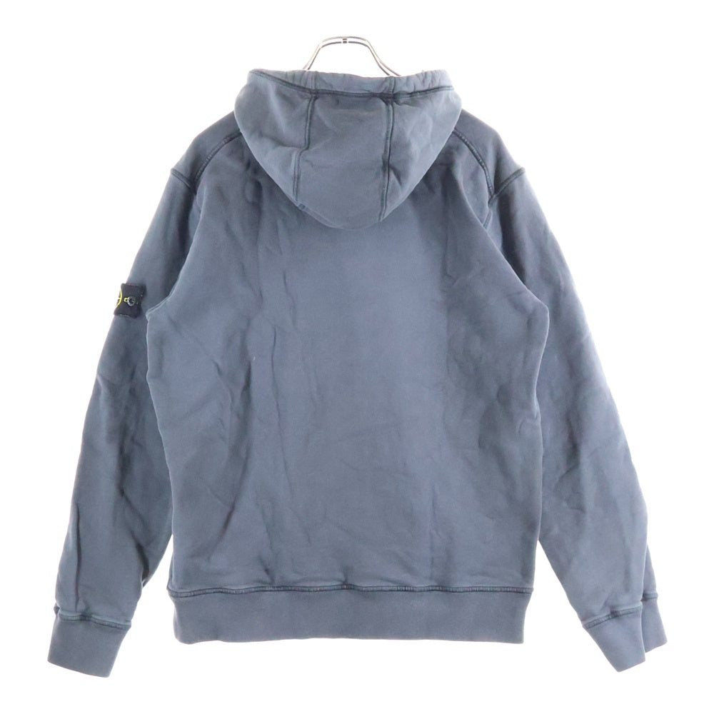 STONE ISLAND(ストーンアイランド) 21AW BRUSHED COTTON FLEECE ブラッシュドパッチプルオーバーパーカー 751564120 グレー