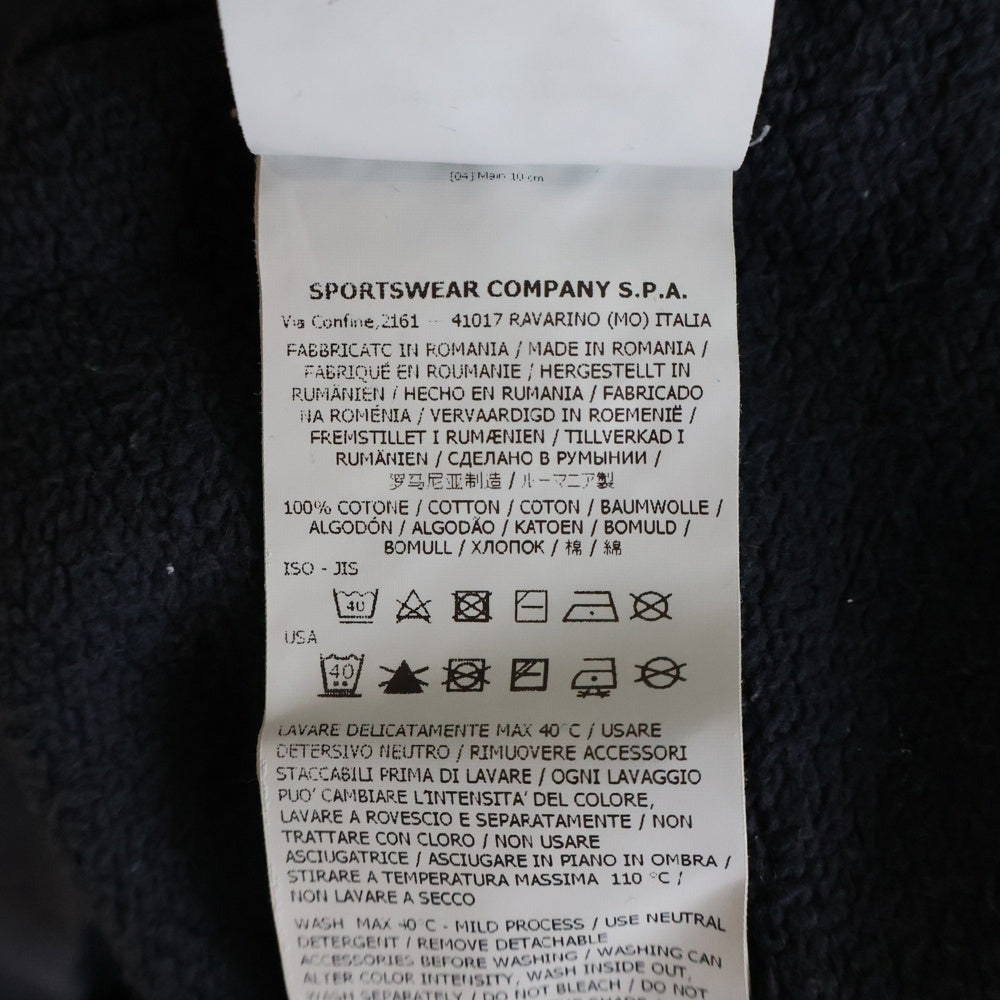 STONE ISLAND(ストーンアイランド) 21AW BRUSHED COTTON FLEECE ブラッシュドパッチプルオーバーパーカー 751564120 グレー