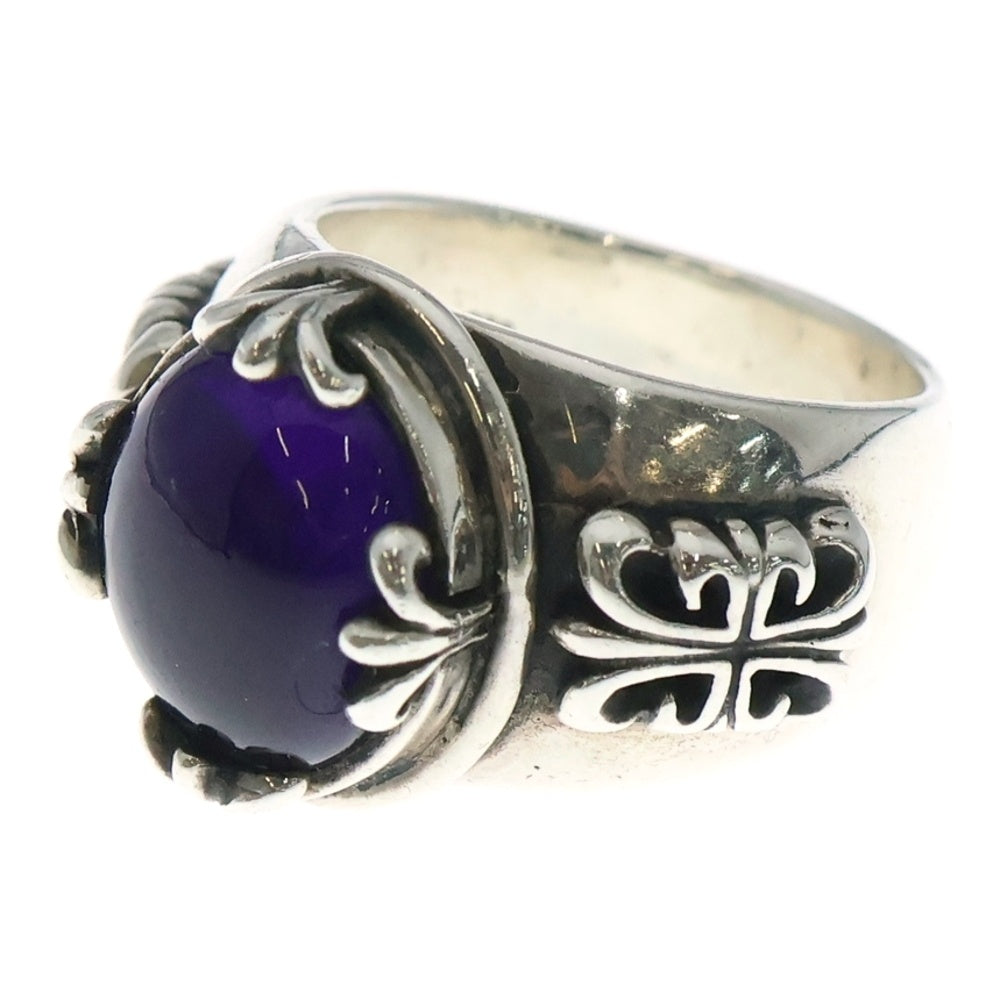 A&G(エーアンドジー) オニキス カラーストンリング シルバー