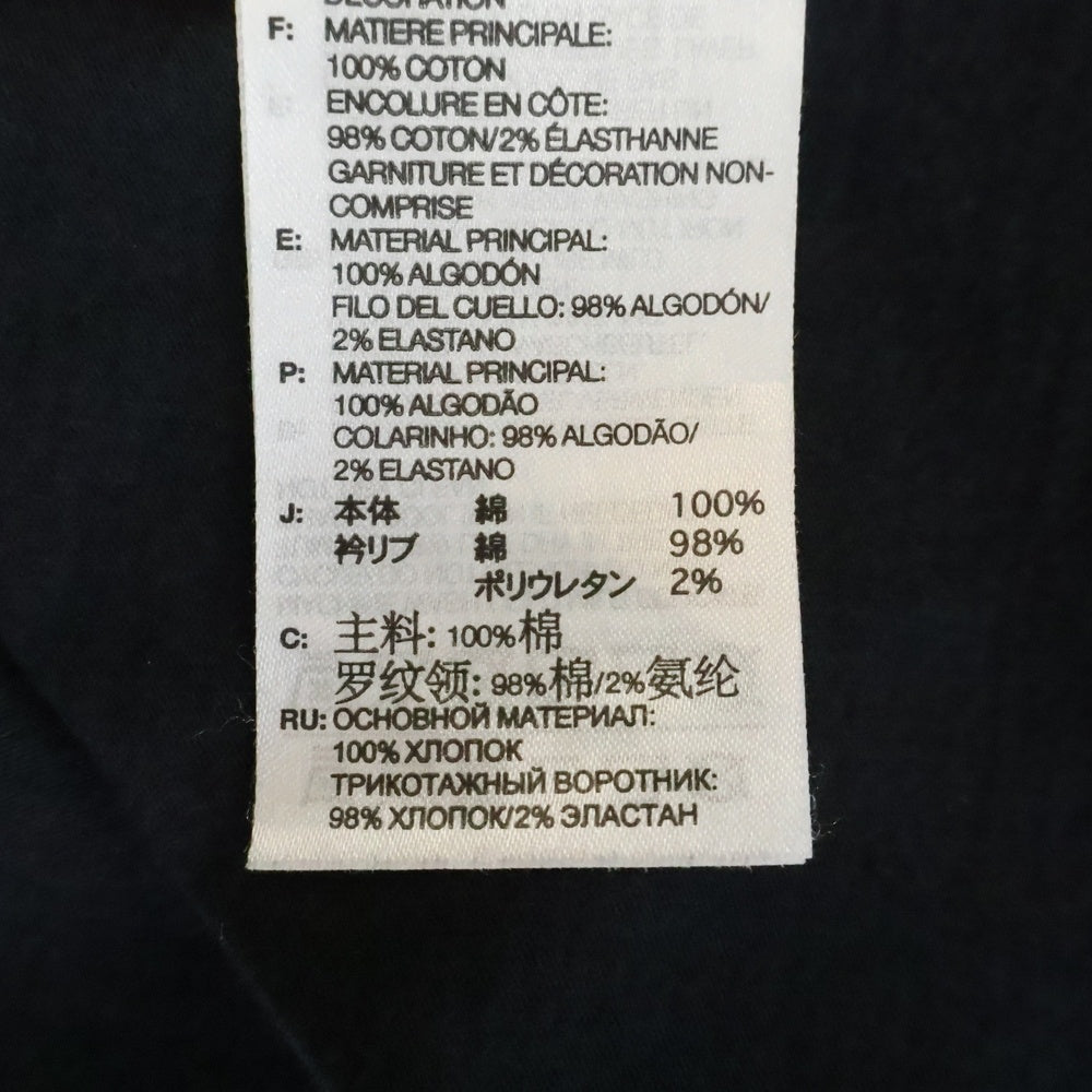 Y-3(ワイスリー) NBHD LOGO LS 半袖Tシャツ ブラック JW7001