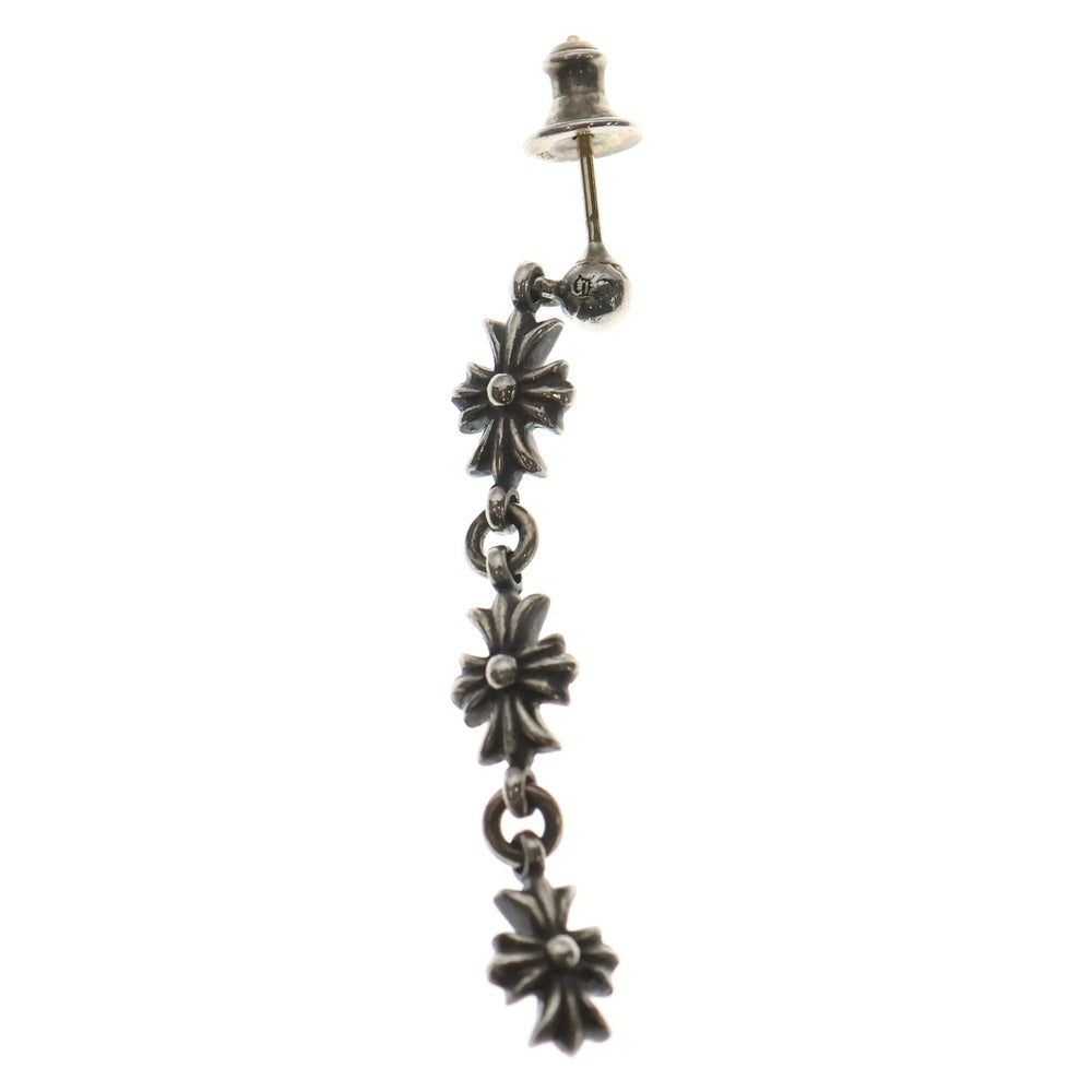 CHROME HEARTS(クロムハーツ) TINY E CH PLS 3 タイニーECHプラス3ドロップ ピアス シルバー BCA116