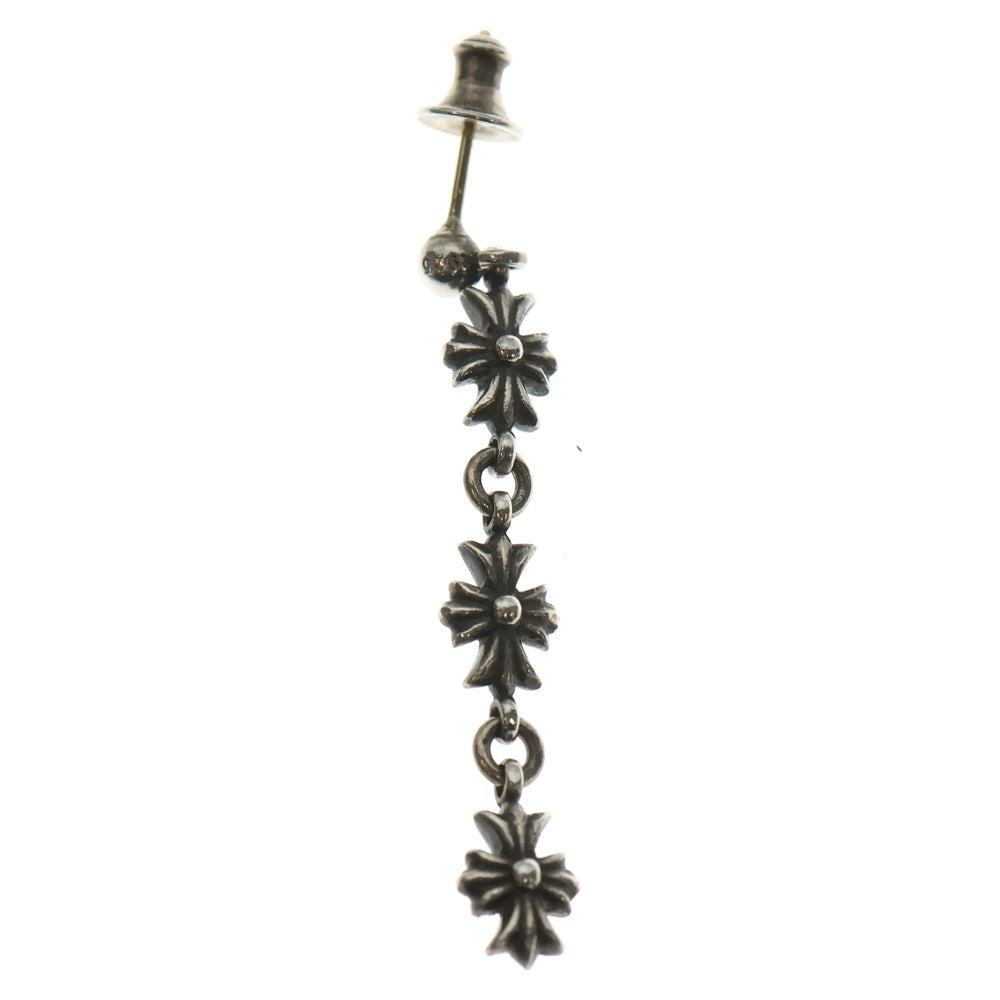 CHROME HEARTS(クロムハーツ) TINY E CH PLS 3 タイニーECHプラス3ドロップ ピアス シルバー BCA116