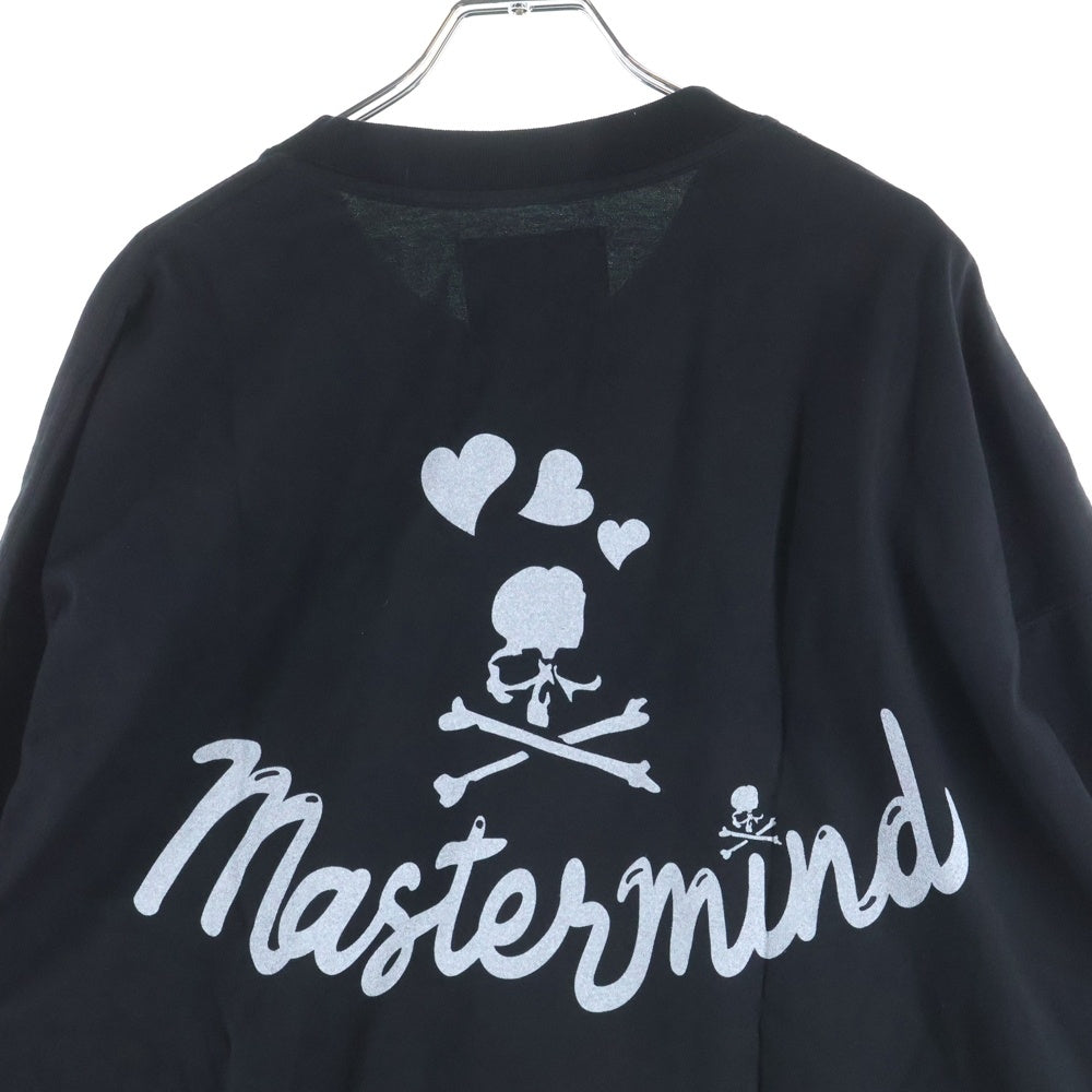 mastermind JAPAN(マスターマインドジャパン) 25AW WORLD×BETTY BOOP ワールド ベティブープ ボクシーフィットプリント長袖Tシャツ MW25C15-TS206 ブラック