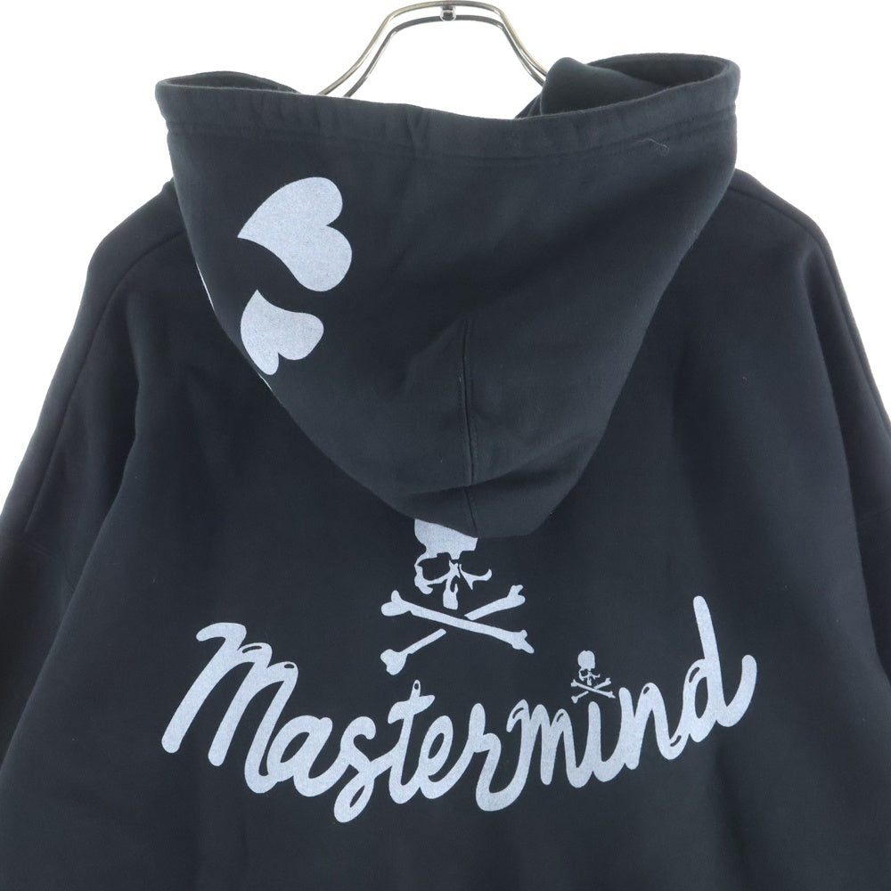 mastermind JAPAN(マスターマインドジャパン) 25AW WORLD×BETTY BOOP ワールド ベティブープ ボクシーフィットスウェットプルオーバーパーカー MW25C15-SW201 ブラック