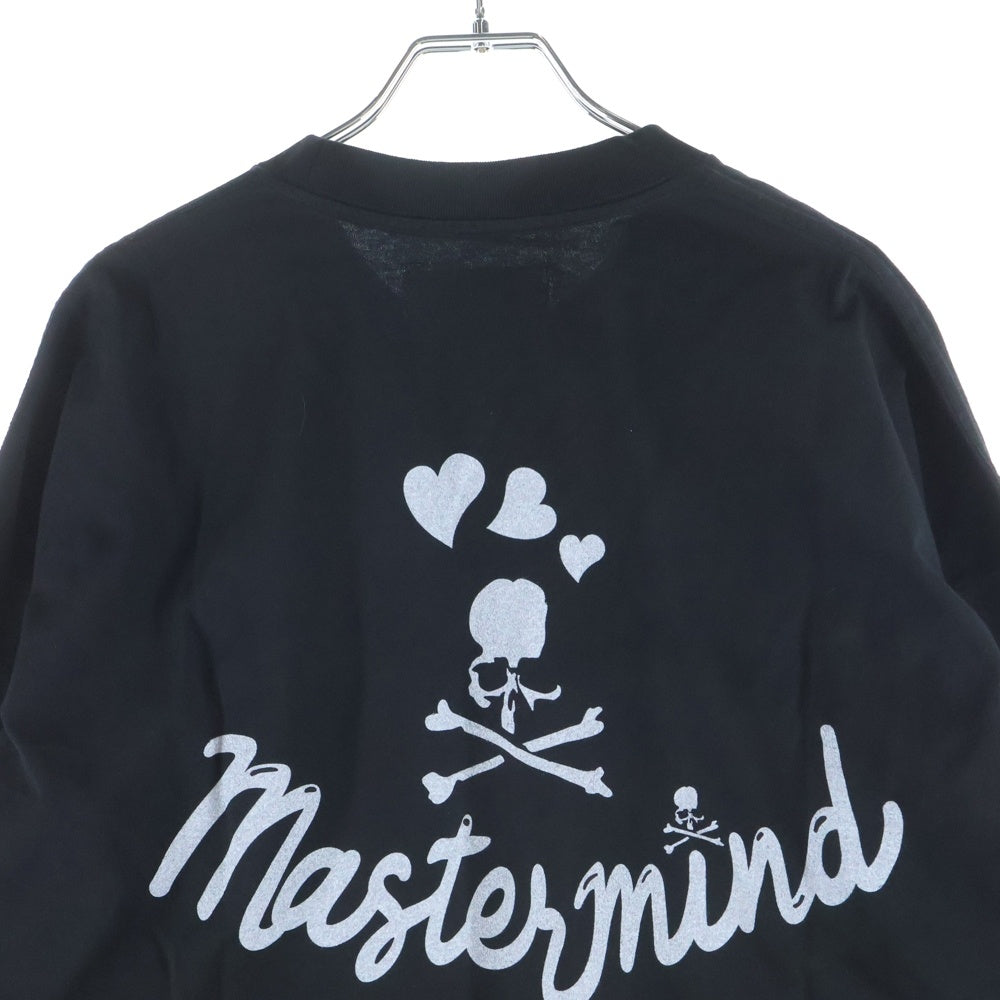 mastermind JAPAN(マスターマインドジャパン) 25AW WORLD×BETTY BOOP ワールド ベティブープ ボクシーフィットプリント長袖Tシャツ MW25C15-TS206 ブラック