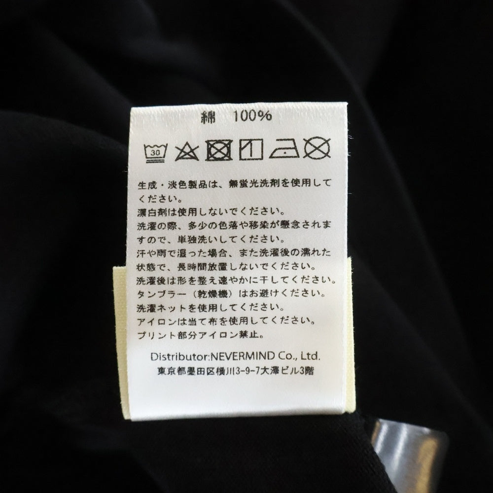 mastermind JAPAN(マスターマインドジャパン) 25AW WORLD×BETTY BOOP ワールド ベティブープ ボクシーフィットプリント長袖Tシャツ MW25C15-TS206 ブラック